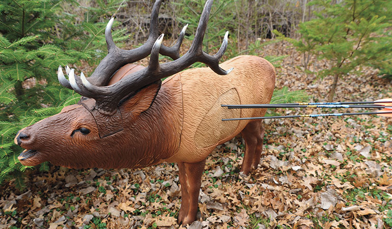 Rinehart Woodland Elk Target 