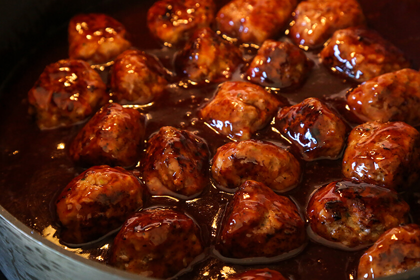 Wild Turkey Meatballs Recipe