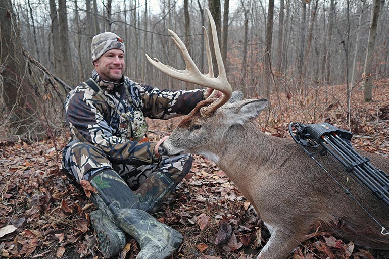 Andy May with 6-point buck