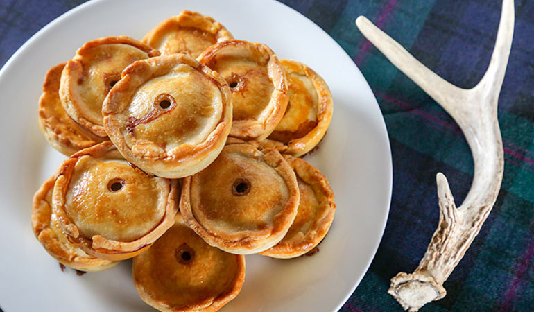 Venison 'Scotch' Pies Recipe