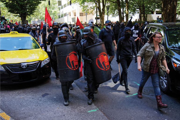 ANTIFA Take Over a Portion of Seattle, Including a Police St