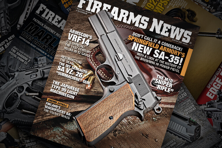 Firearms News January 2022 — Issue #1: Springfield Armory SA-35 Pistol