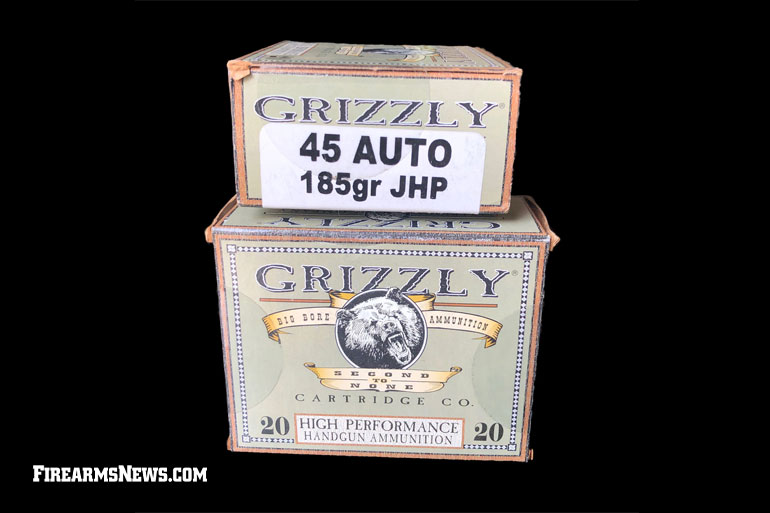 Grizzly Cartridge Co. Announces .45 Auto Load
