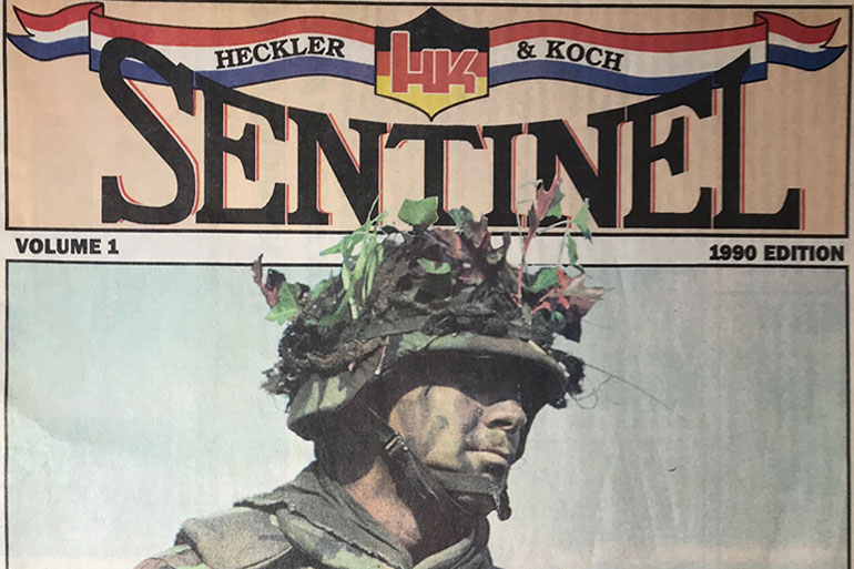 HECKLER & KOCH SENTINEL Volume 1, 1990 Cover (see slideshow)