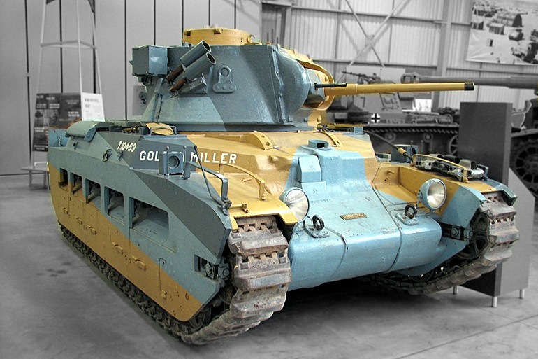 The Matilda Tank in North Africa