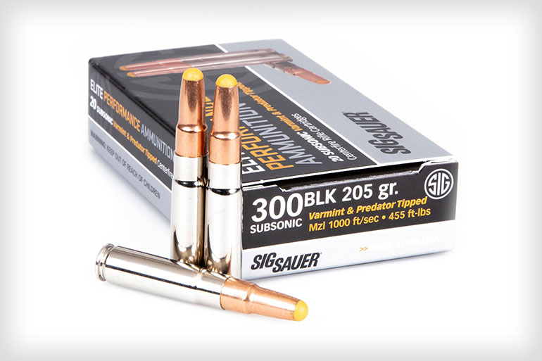 SIG Sauer Subsonic 300BLK Tipped Hunting Ammo