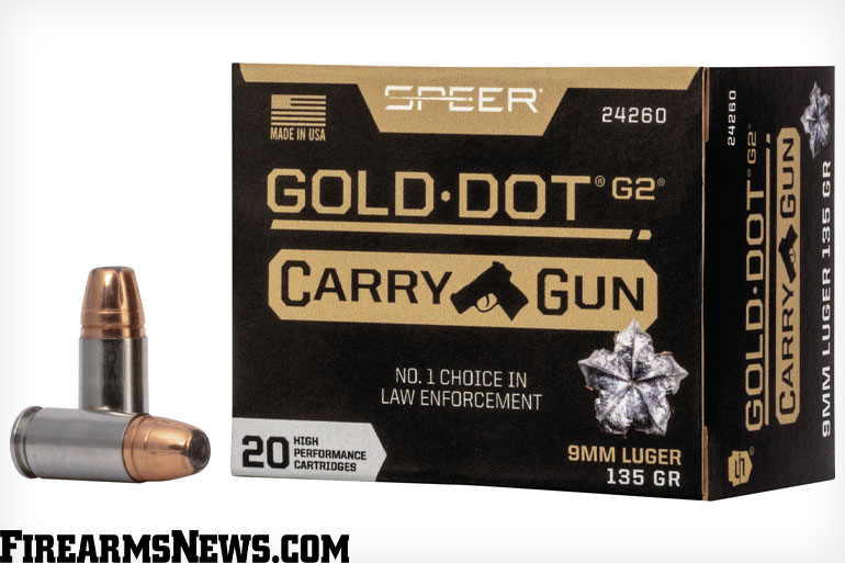 Speer Introduces Gold Dot Carry Gun Ammo for Compact Personal Defense Handguns