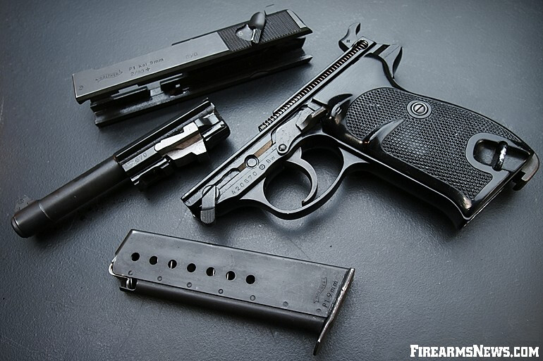 Walther-P1 handgun