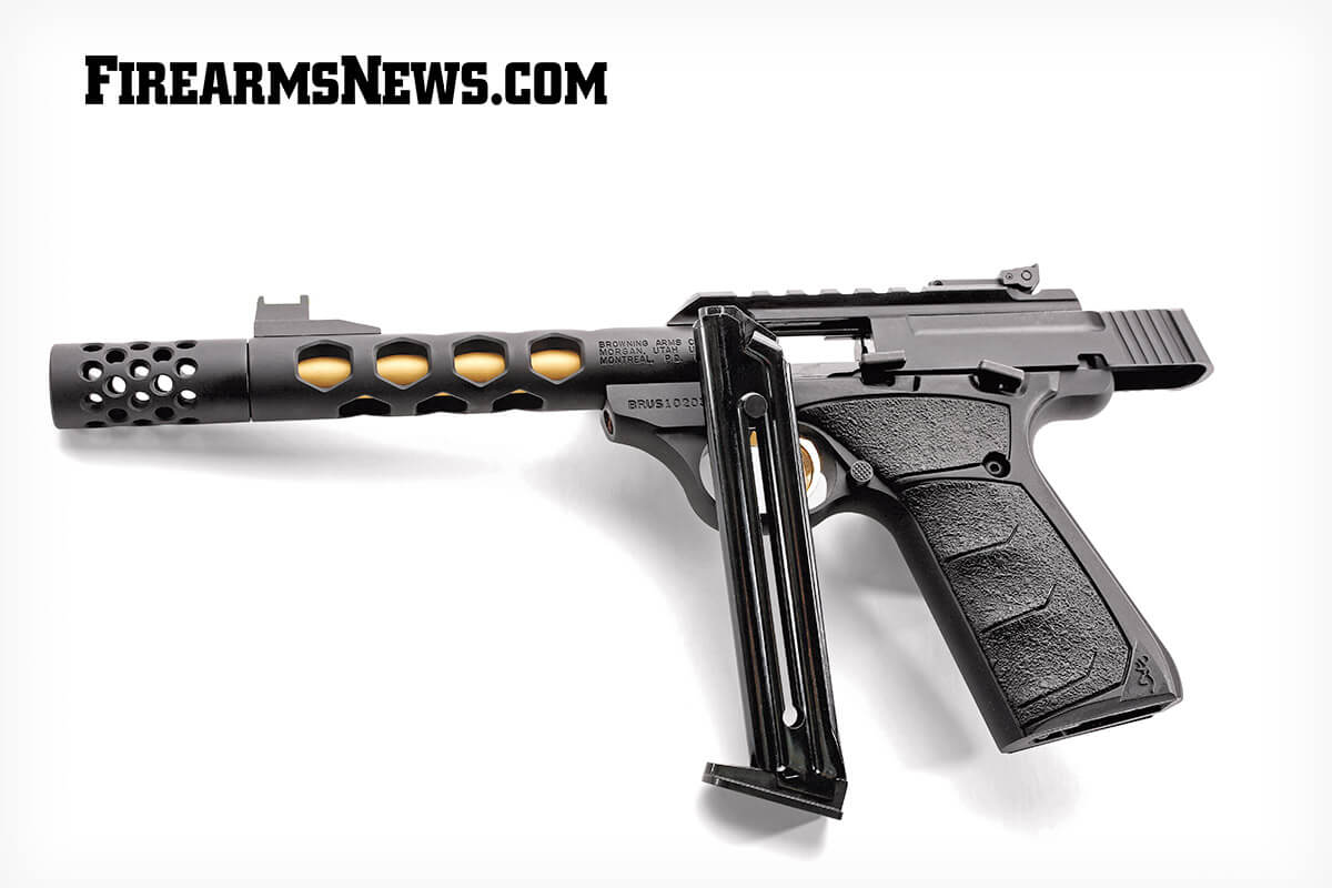 Browning Buckmark Gold Suppressor Ready Gemtech Rimfire Pistol