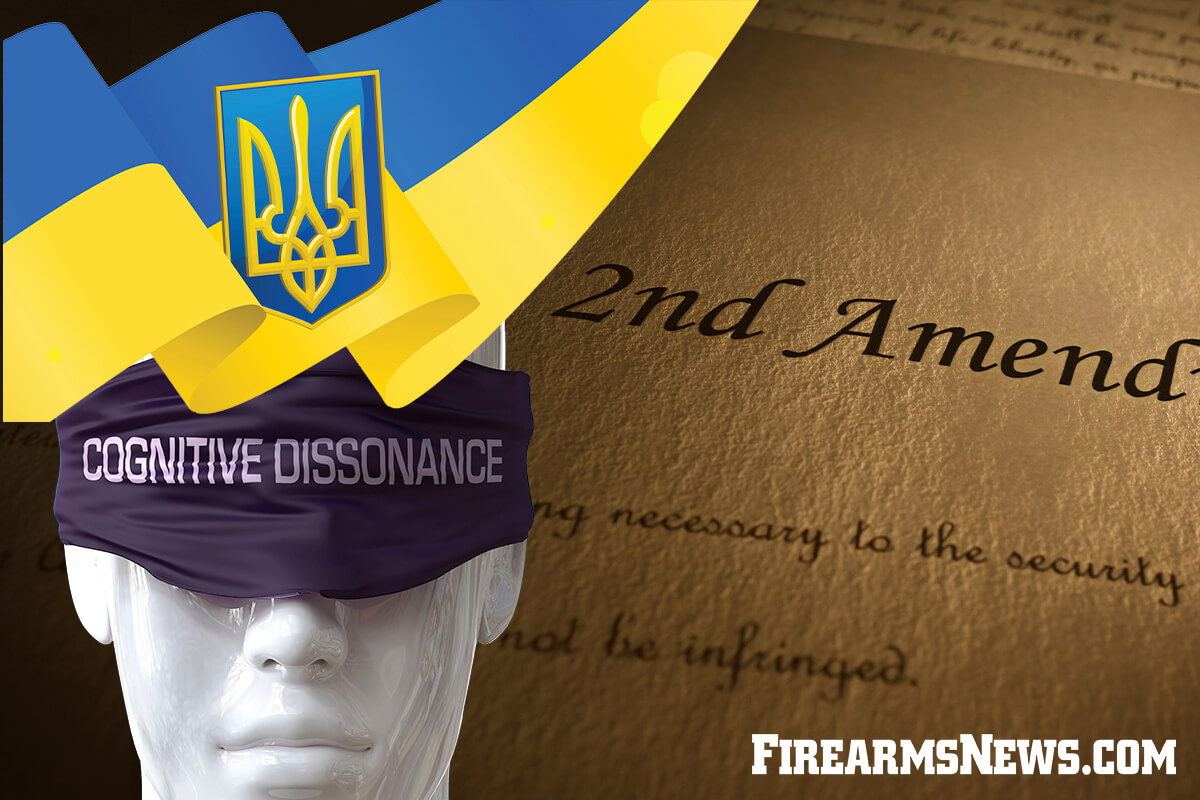Left AND Right Showing Cognitive Dissonance on Ukraine and U.S. Gun Rights