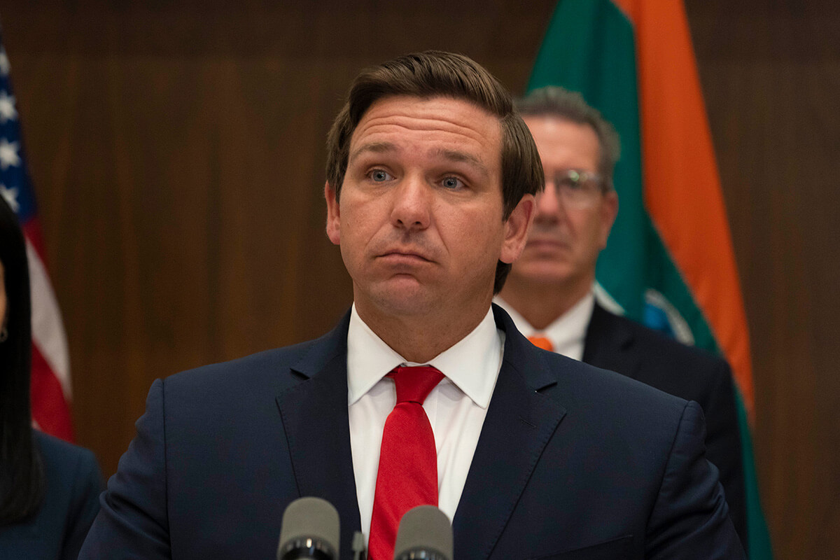 DeSantis Claims Florida Is a 2A State, Yet Guns Are Banned at His Events