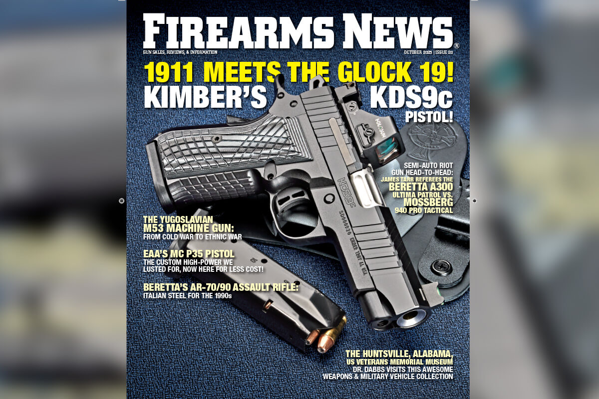 Firearms News October 2023 — Issue #20: Kimber's KDS9c