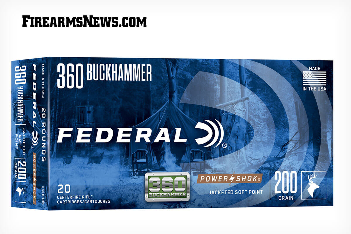 Federal Adds 360 Buckhammer to its Popular Power-Shok Rifle Ammunition