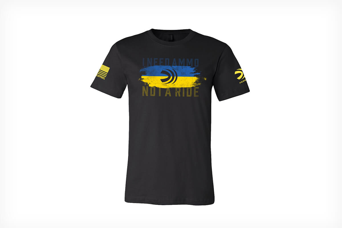 Federal Ammunition Ukraine T-Shirt Sales Generate $100,000