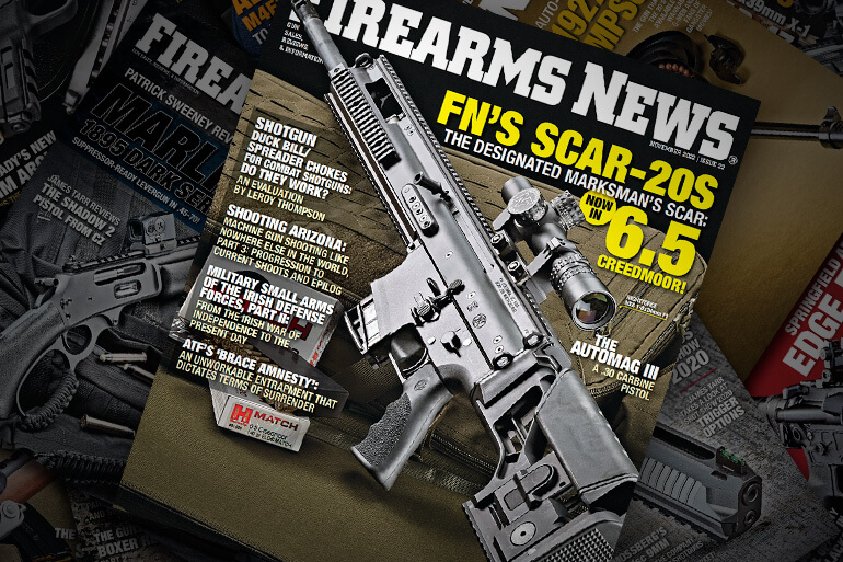 Firearms News November 2022 — Issue #22: The FN SCAR-20S—The Designated Marksman's SCAR, Now in 6.5 Creedmoor!
