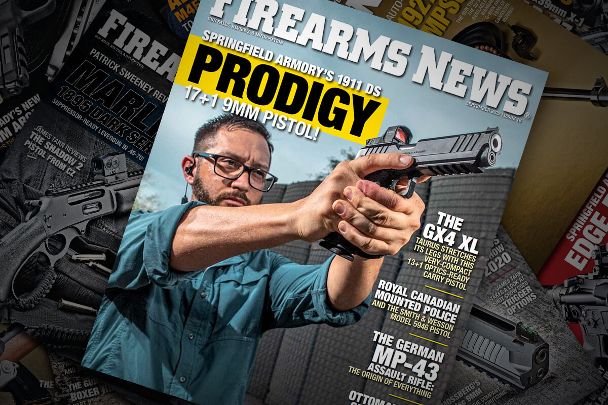 Firearms News September 2022 — Issue #18: Springfield Armory 1911 DS Prodigy 17+1 9mm Pistol!