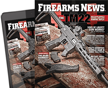 Firearms News Magazine Covers Print and Tablet Versions