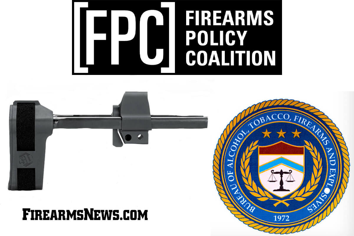 Firearms Policy Coalition Files Lawsuit Over ATF's Pistol Brace Rule