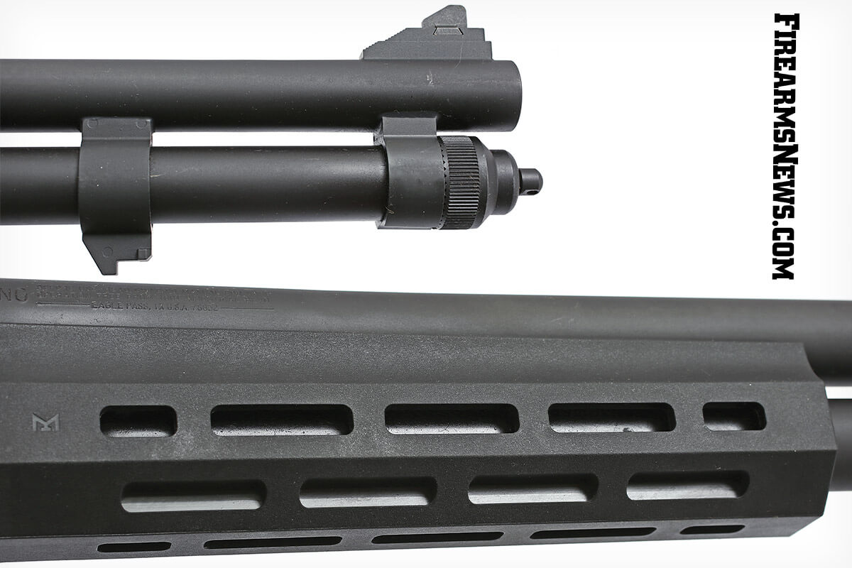 Mossberg 590s pump action defensive shotgun