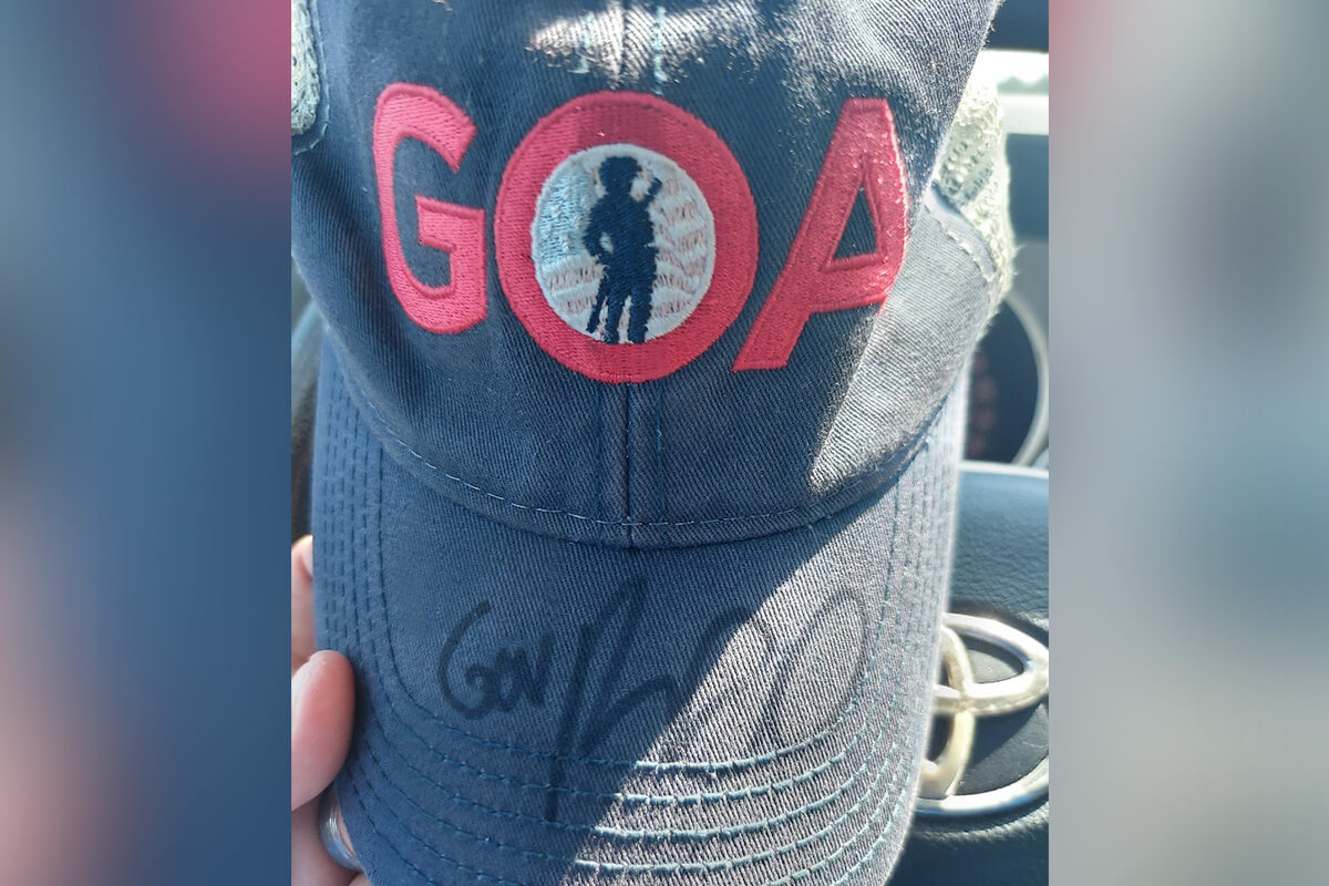 Gun Owners of America Cap Signed by Governor DeSantis