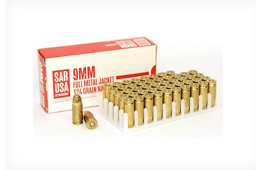 SAR USA Now Offering Premium 9mm Ammo to US Market