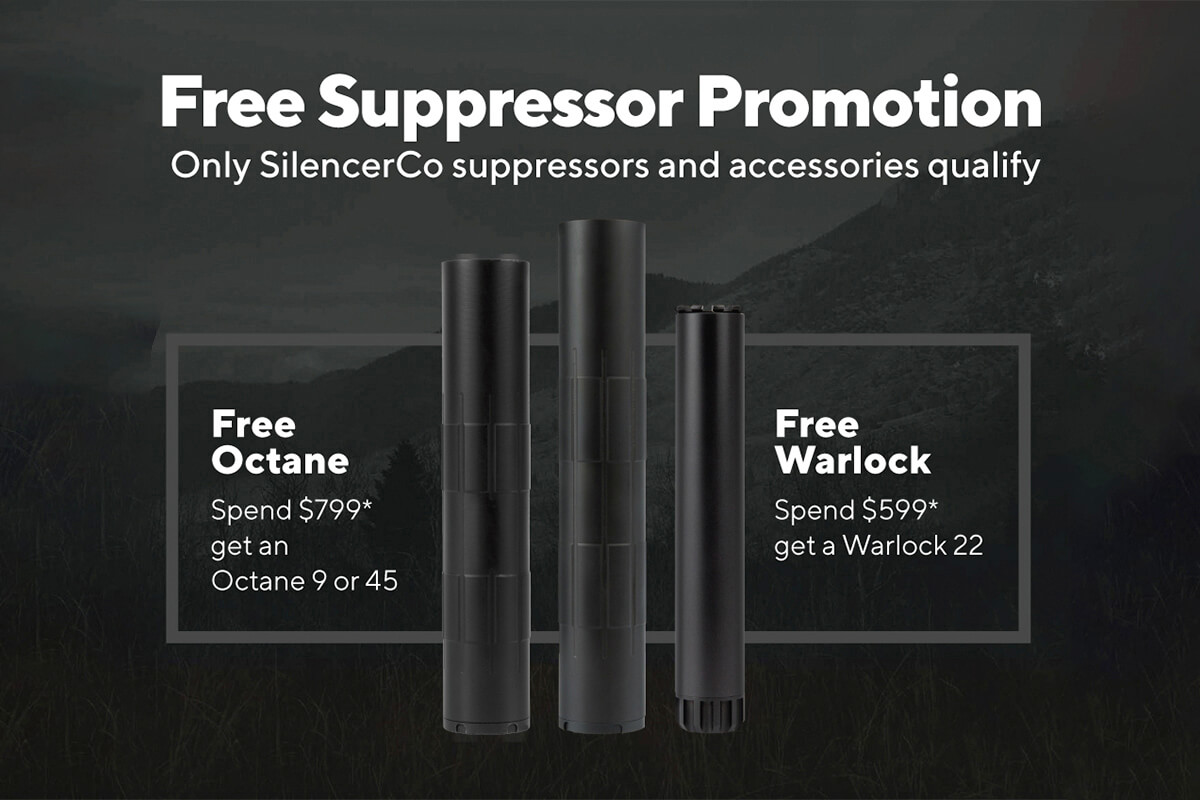 SilencerCo Extends Free Suppressor Promotion