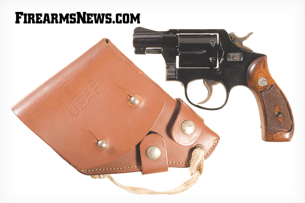 Smith and Wesson Model 12 Airweight revolver