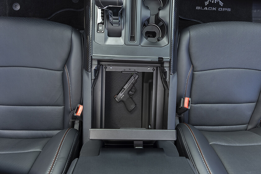 Tuffy Introduces Center Console Security Safe for 2021 Ford F-150 Pickups