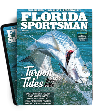Snook Double-Page Spread in Sport Fishing Magazine — Paul Sharman Outdoors
