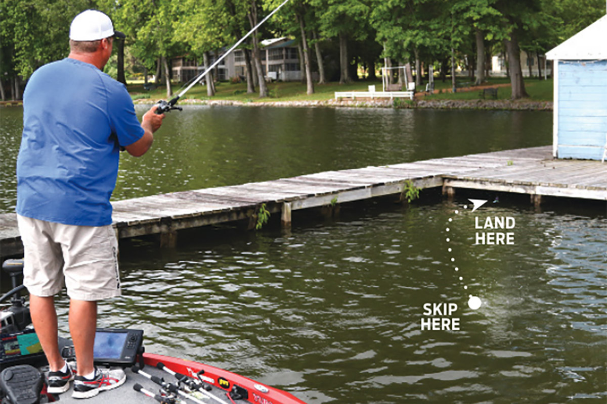 Improve Your Dock Skipping for Bass - Florida Sportsman