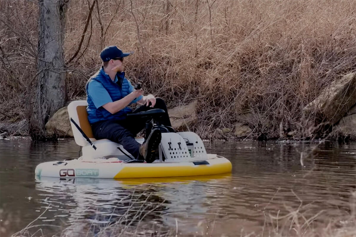 The Versatile GoBoat - Perfect for Fishing, Hunting, and Fun