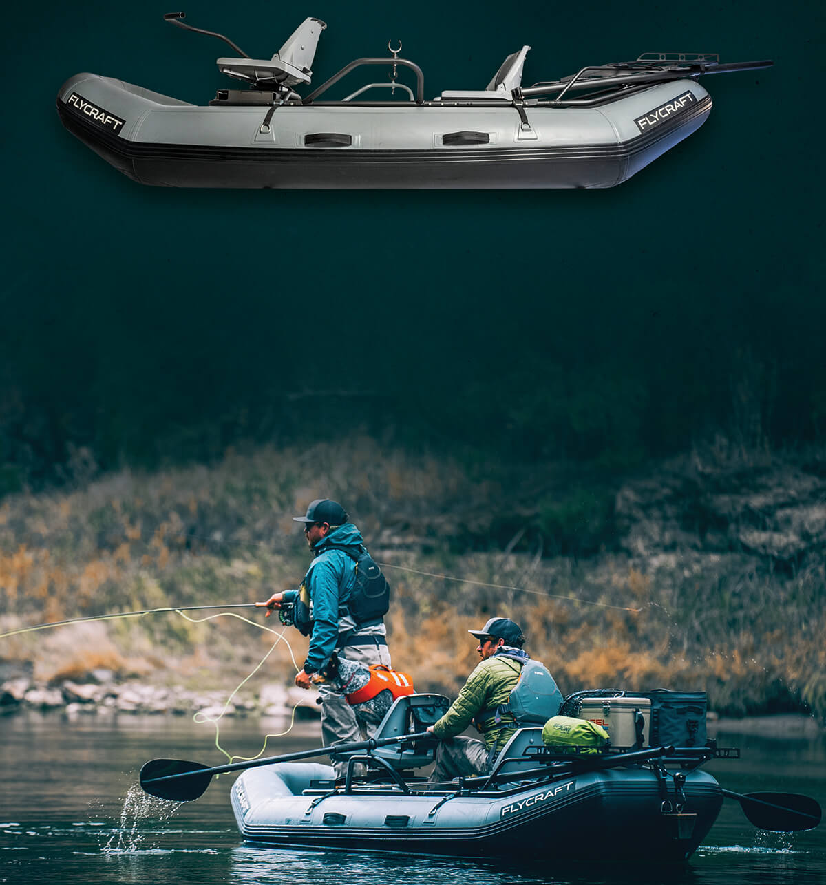 Double Trouble: A New Paradigm in Fishing Rafts - Fly Fisherman