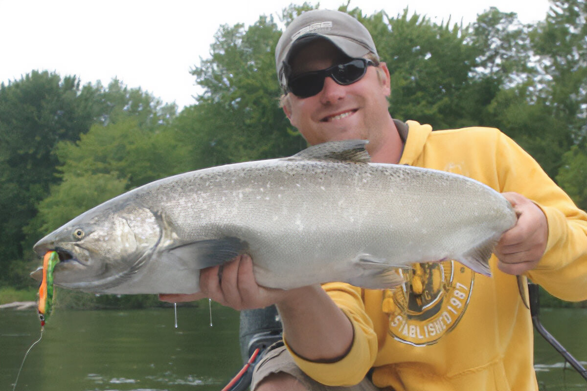 Chasing August Kings on Michigan's Big Manistee