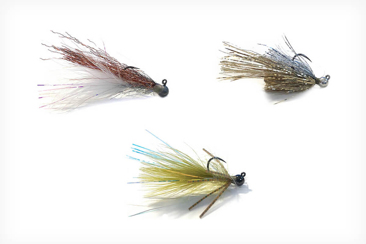 Great Euro Anchor Fly. Jigged Euro streamers size #8 in Olive 4ea 