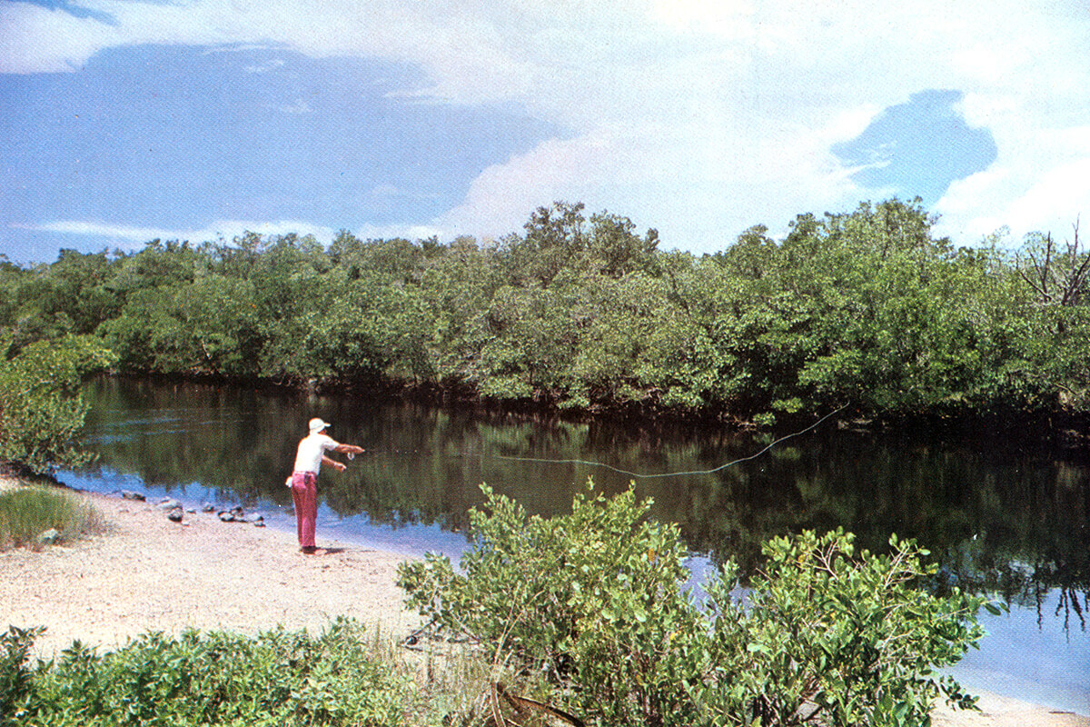 Fly Fisherman Throwback: Fly-Fishing Florida Afoot