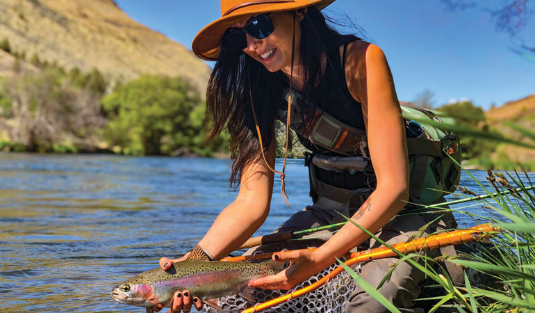 From Foster Care to Fly Fishing: Kayla Lockhart's Journey to Find Peace