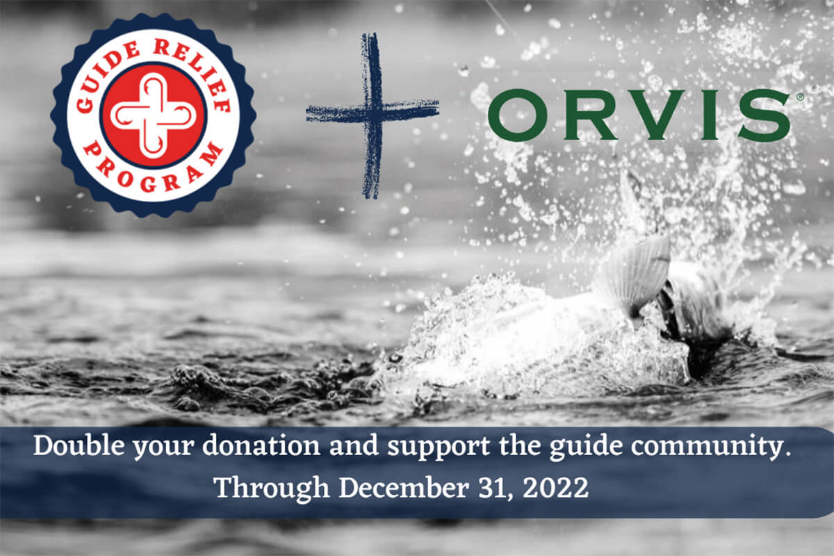 Orvis Matching Guide Relief Program Donations