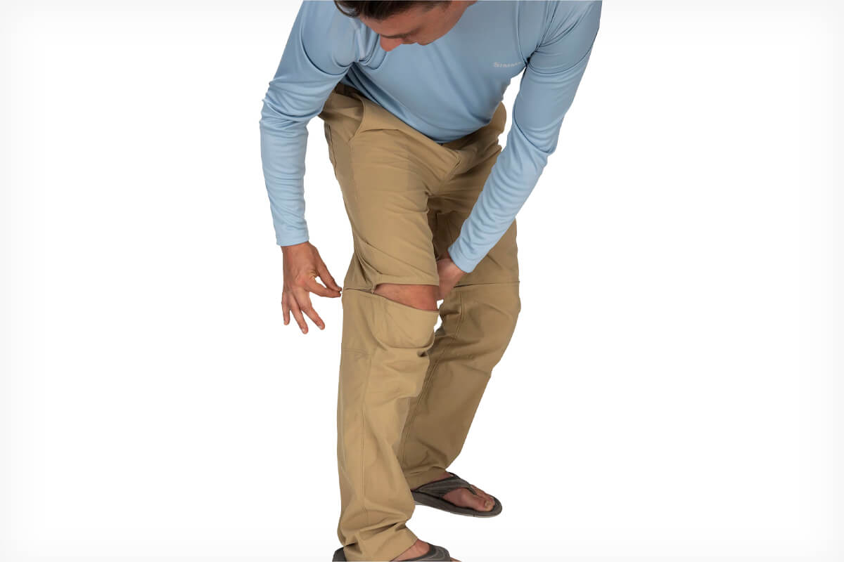 Simms Men's Superlight Zip-off Pants