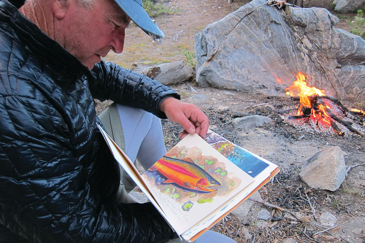 Fly Fishing for Golden Trout in Wyoming's Wind River Range - Fly