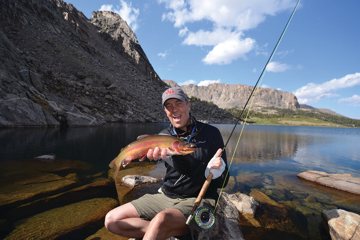 Fly Fishing for Golden Trout in Wyoming's Wind River Range - Fly
