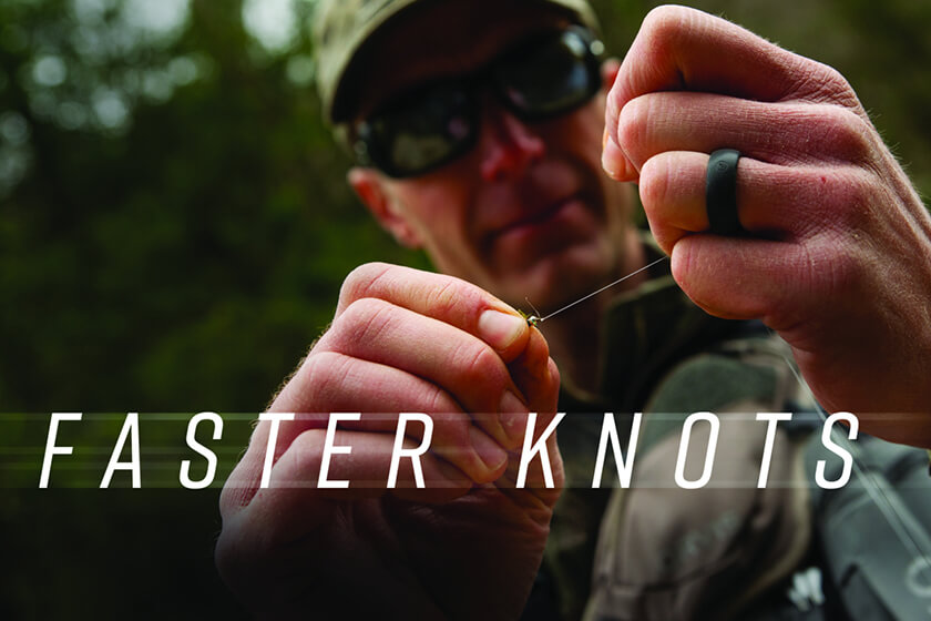 How to Tie Faster Knots