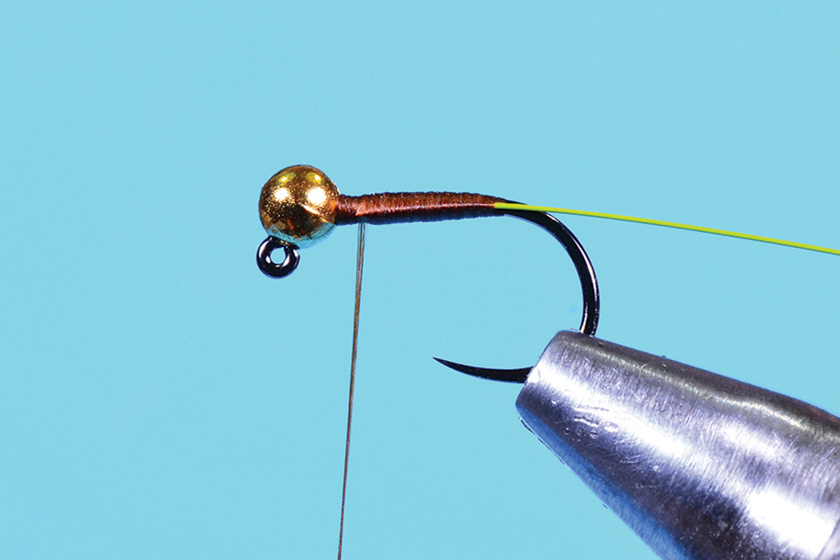 How to Tie the Sweet Meat Caddis Fly - Step 2