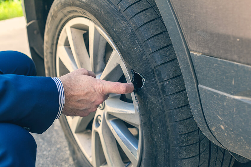 Tires Slashed Along the Madison River