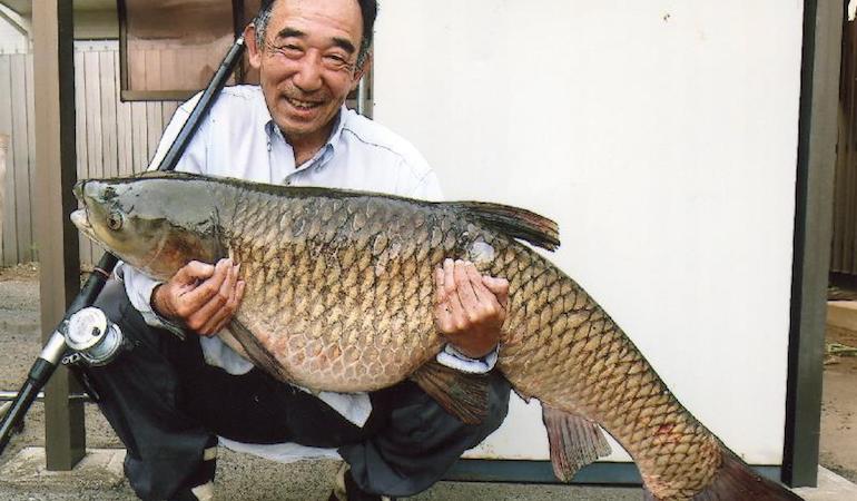 Potential Record Carp Caught With Leaf As Bait