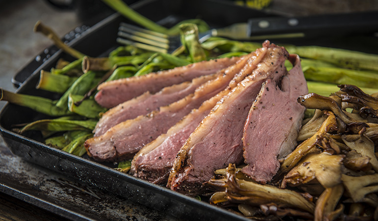 Butter-Basted Duck Breast Recipe