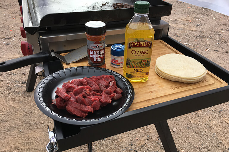 Camp Chef Venison Street Tacos Recipe 