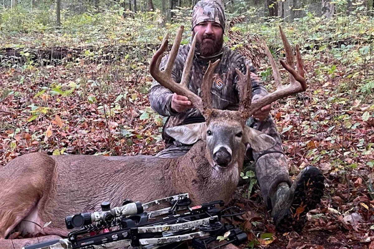 Crossbow Hunter Bags Ohio Buck Nicknamed 'Blades' Game & Fish