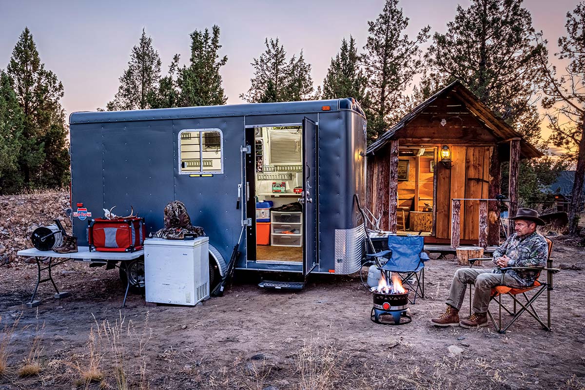 Cargo Trailer For Deer Camp