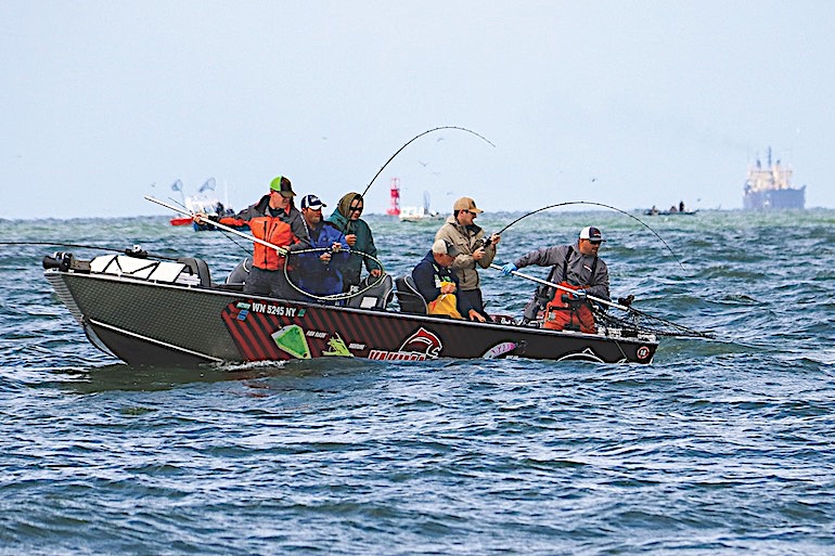 Saltwater Chinook Trolling Setups 