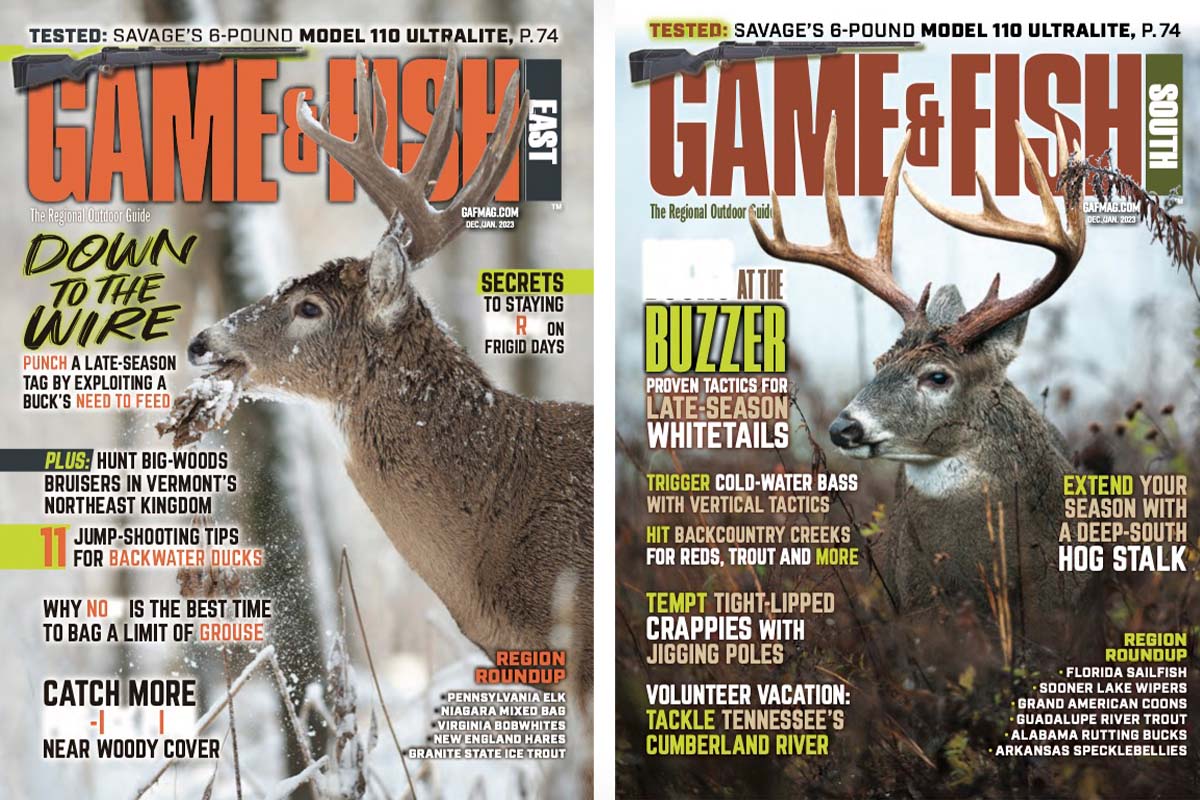 Game & Fish December-January Magazine Issue